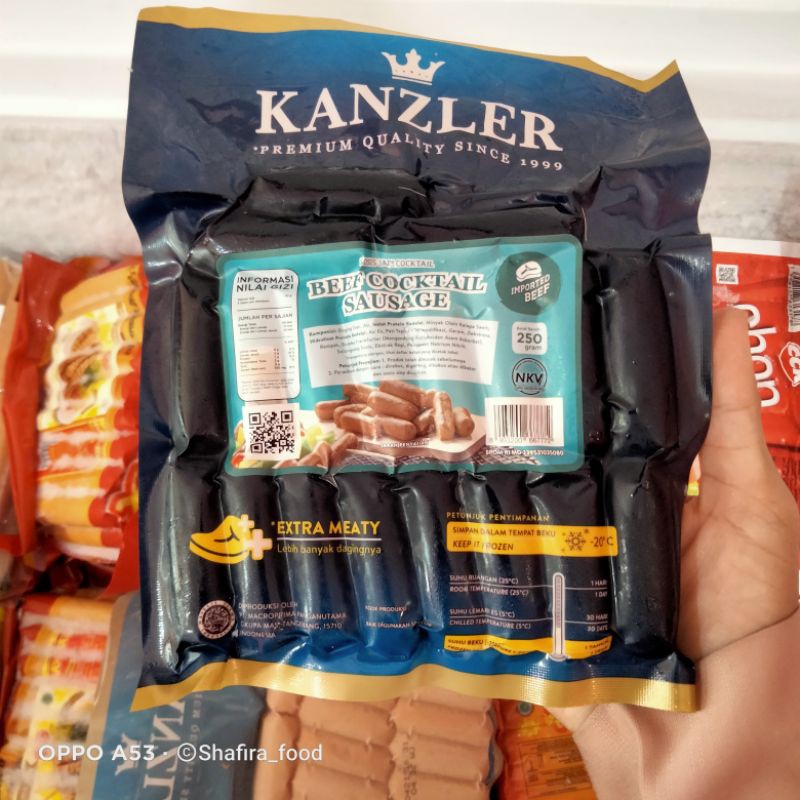 

Beef Cocktail Sosis Kanzler 250gr