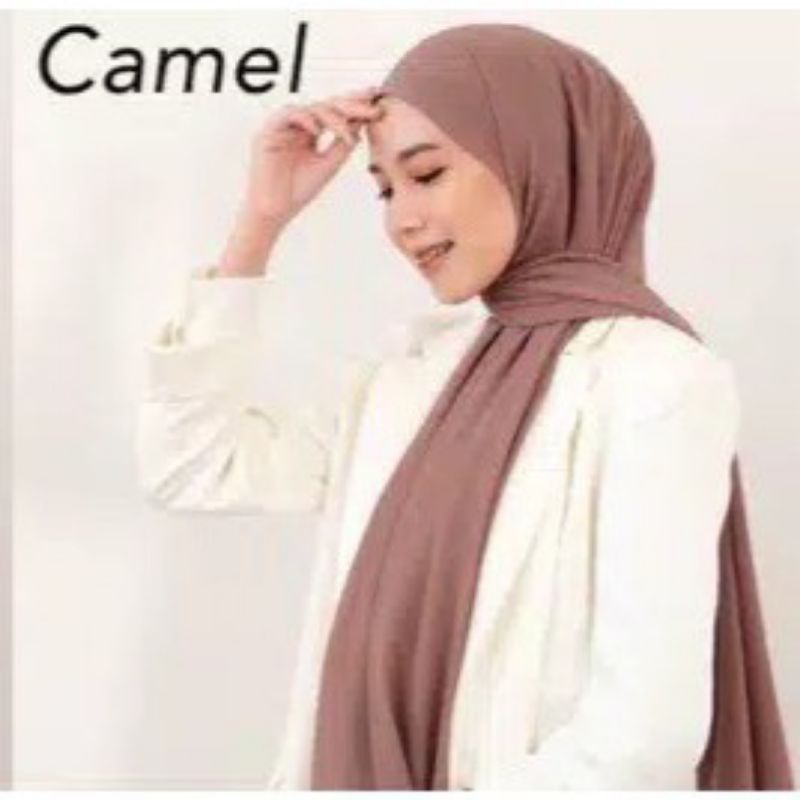 (200x75) Pashmina JUMBO SYARI JAHIT TEPI / Pashmina panjang /-1