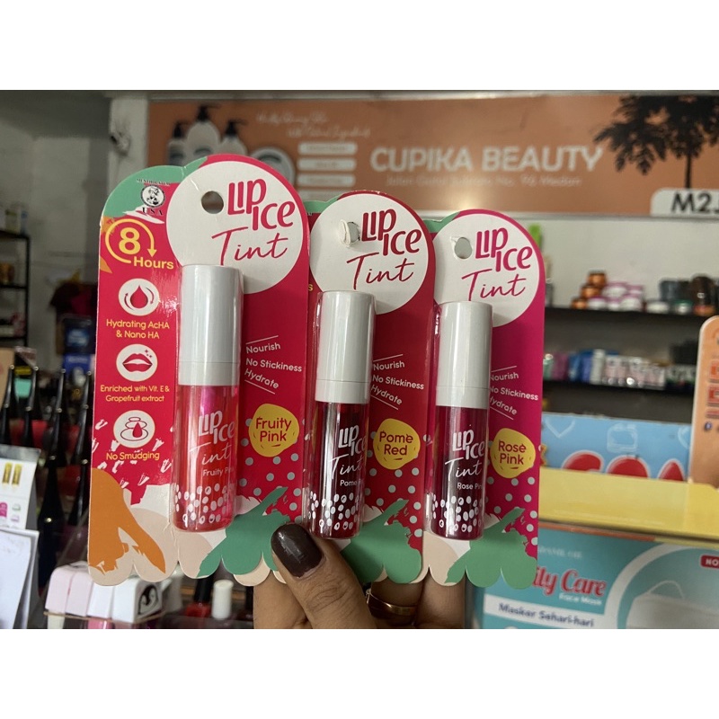 ue.ex - liptint ice - ice lip tint - rohto liptint ice best seller