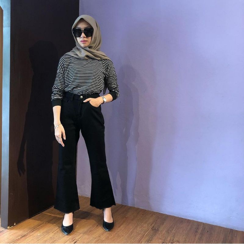 Orfira Cutbray Jeans Black (Cky)