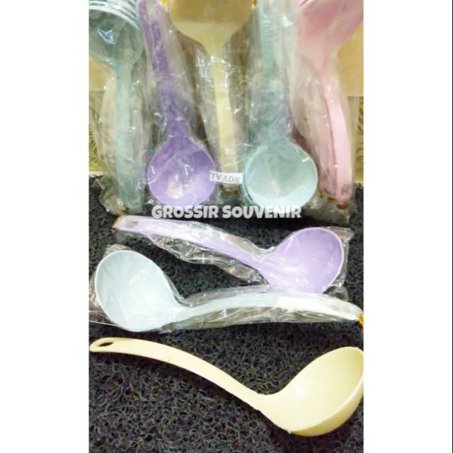 (isi 50pcs) souvenir pernikahan centong sayur kemasan plastik