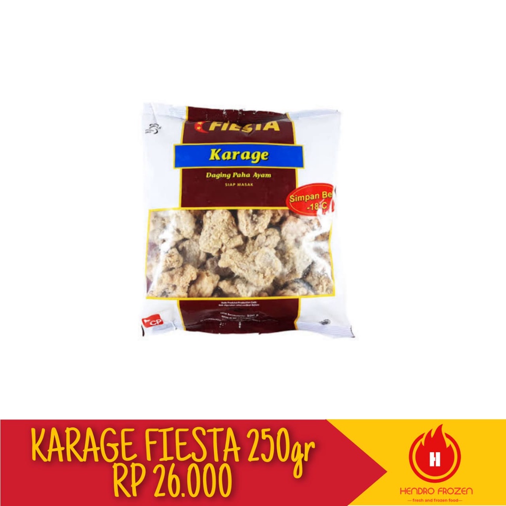 

FIESTA KARAGE 250gr