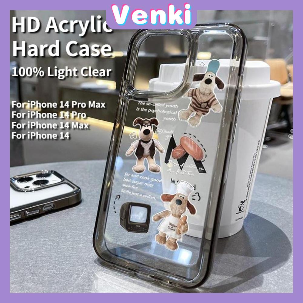 iPhone Case HD Acrylic High Quality Hard Case Metal Button Protection Camera Shockproof Cartoon Cute Compatible For iPhone 14 Pro Max 13 Pro Max 12 Pro Max 11 Pro Max xr xs max