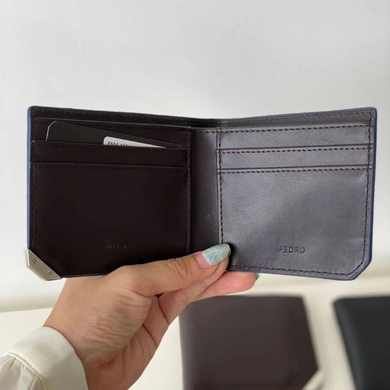 7.7 SALE | PDRO Men Metallic Tip Bifold Wallet