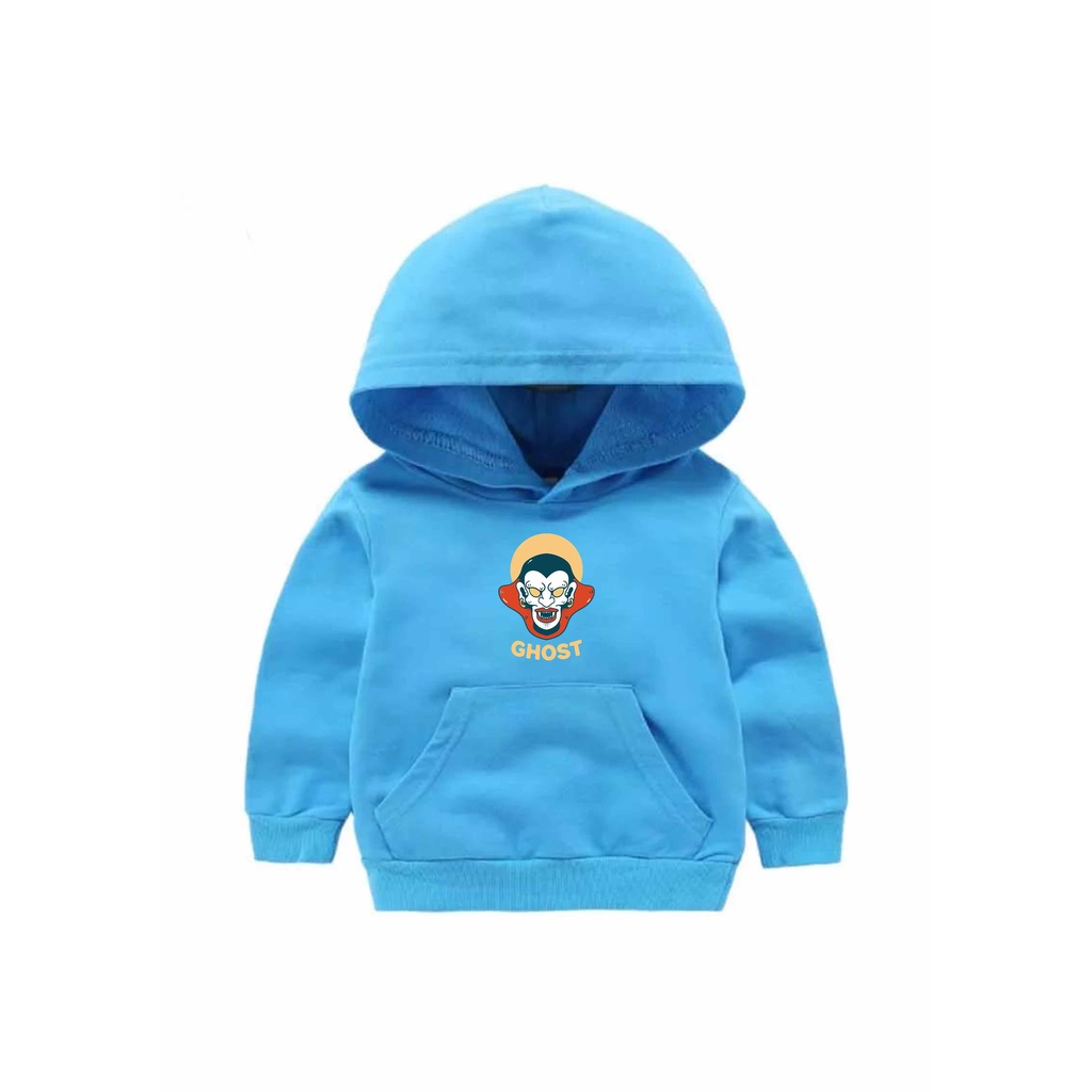 Sweater Hoodie Anak Ghost Hoodie Fleece Anak