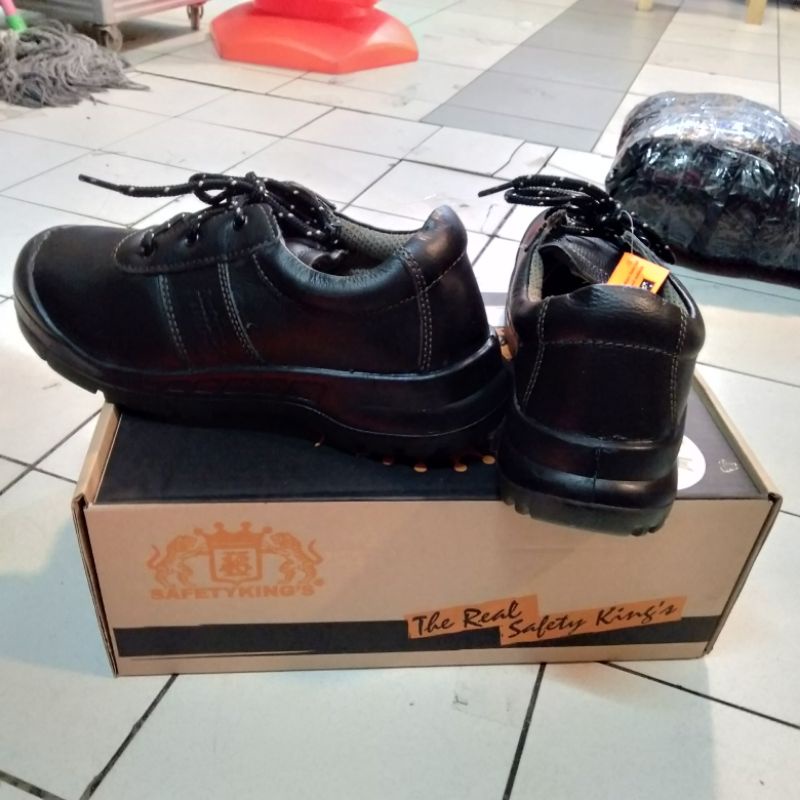 SEPATU SAFETY KINGS 800X / Sepatu Pria Kulit asli/ Sepatu Kerja Safety king Original