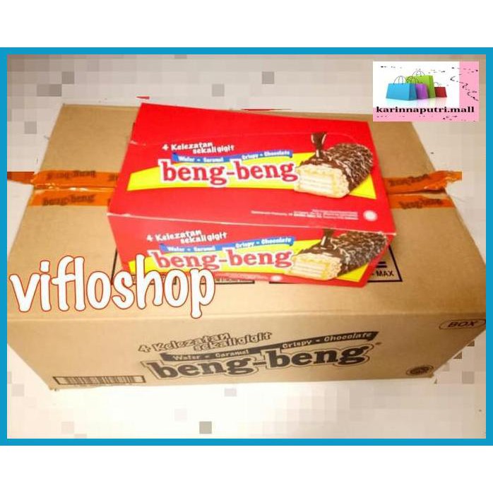 

E5Ewsfg- Kardusan & Eceran Beng-Beng Wafer Kemasan Box (20 X 22 Gram) 78Itjyhf-