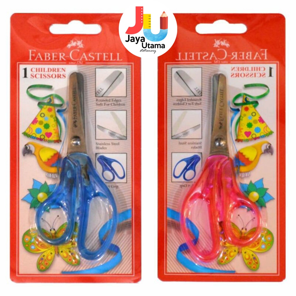 

Faber Castell Gunting Anak Children Scissors - A