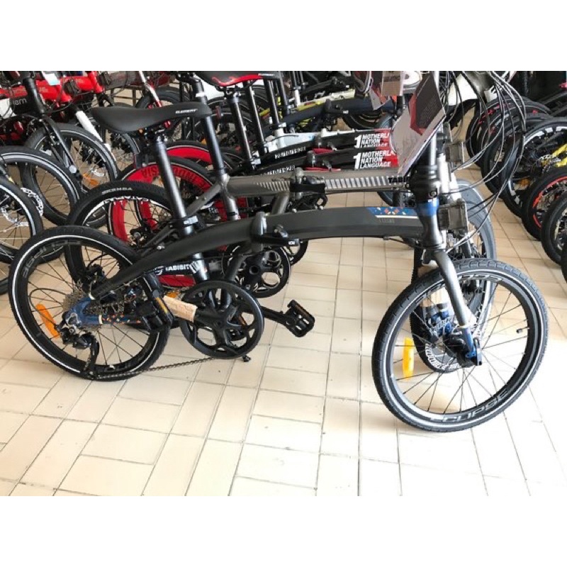 Sepeda lipat element ecosmo 9 jamselinas