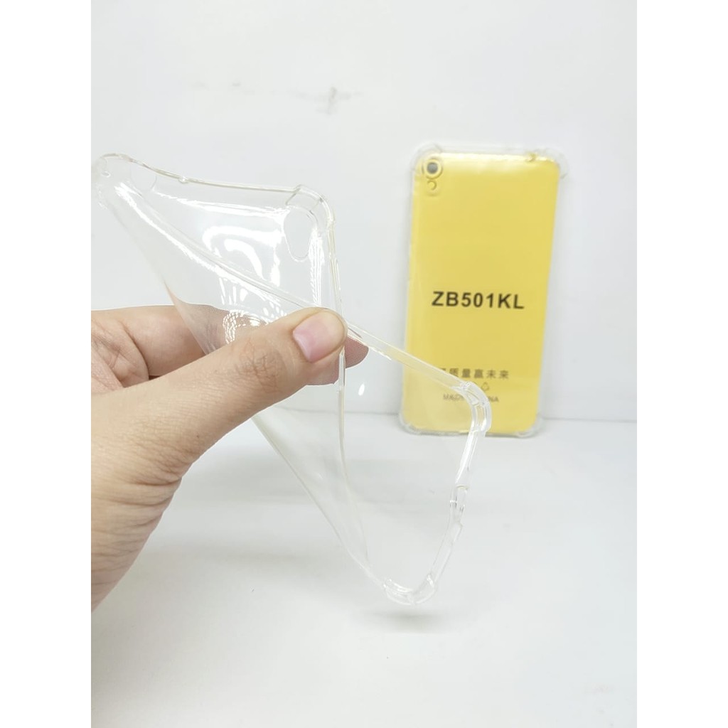 Anti Crack Zenfone Live ZB501KL 5.0 inch Soft Case Jelly Tahan Benturan