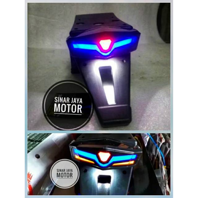 Lampu stop klx 150 klx 250 dtracker 150 . Bf 150 belakang led seiin spakbor belakang