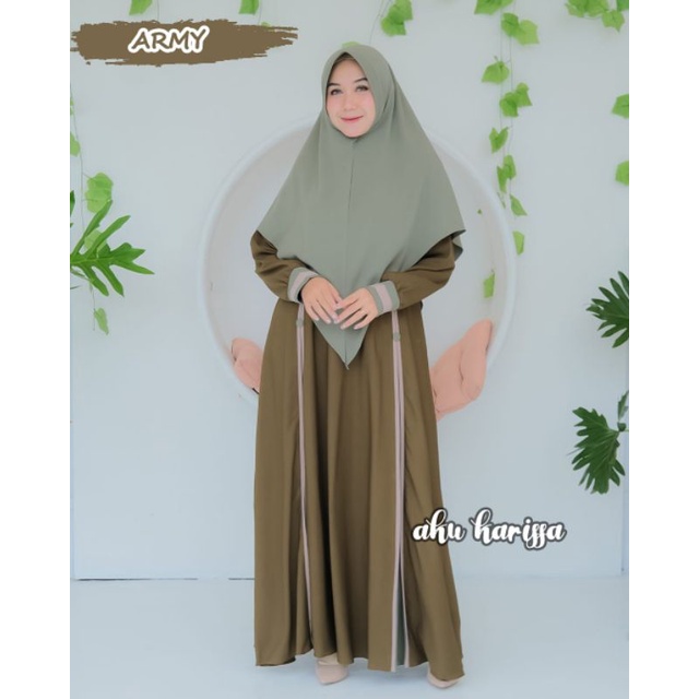 GAMIS AMEENA SET ORIGINAL AKU KARISSA