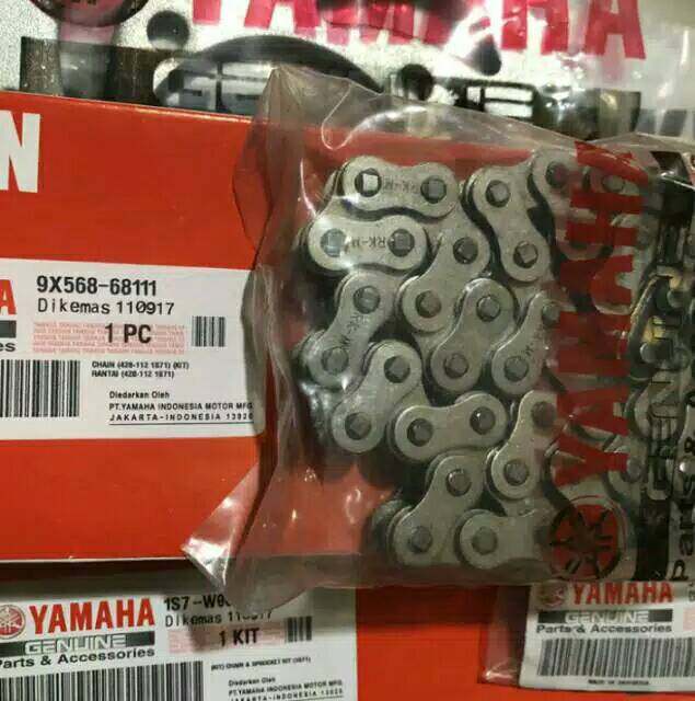 GEAR SET PAKET GIR RANTAI RODA YAMAHA JUPITER MX LAMA JUPITER MX OLD 1S7 4S7 2010