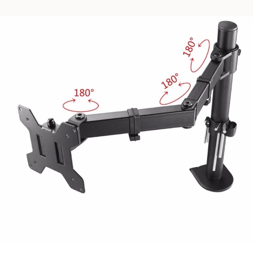 Bracket Monitor Desk Mount Dual Stand Arm Monitor up to 27inch