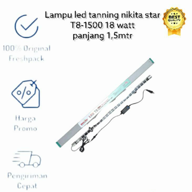 Lampu Tanning T8 150 cm Led Aquarium Pencerah Warna Arwana Louhan T8 150cm Nikita Star