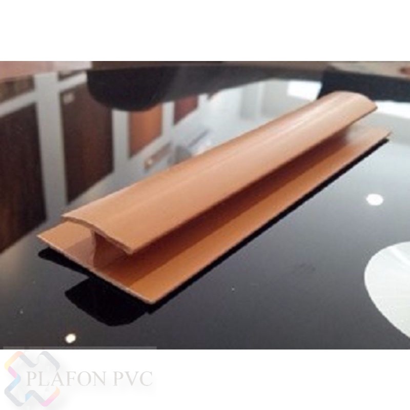 Lis Sambung Pvc | Lis H | Lis Joint | Lis Sambung Coklat