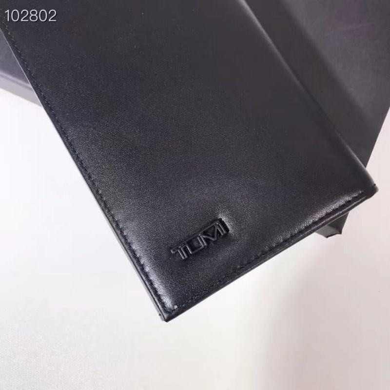 dompet tumi panjang wallet kulit asli leather lipat 2