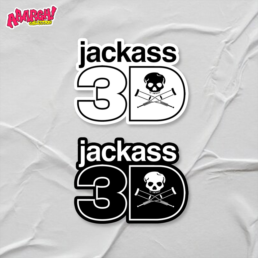 

Stiker Font jackass 3D