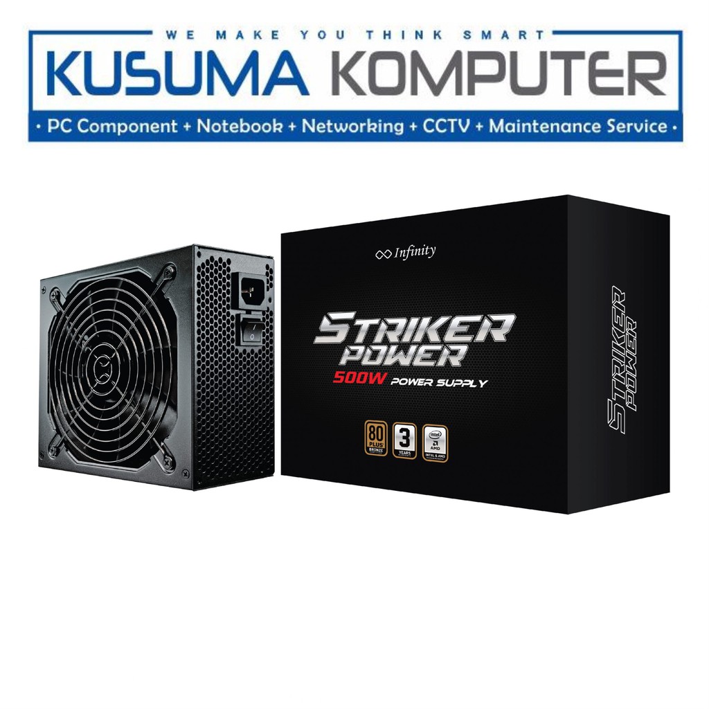 PSU Infinity Striker Power 500W 80+ Bronze