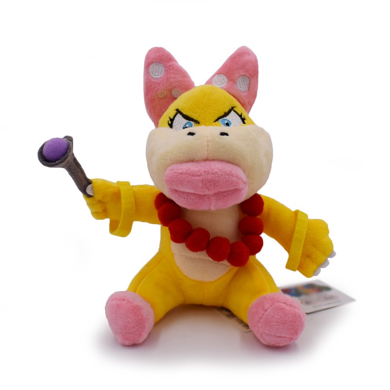 Super Mario Bros Peluche Koopalings Plush Toys Wendy LARRY IGGY Ludwig Roy Morton Lemmy O.Koopa
