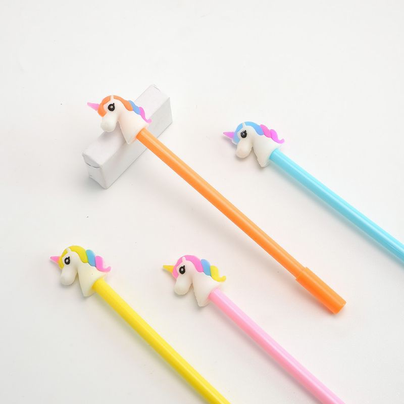 

Pena Unicorn Head Rainbow / Pulpen / Bolpen / Pena Karakter