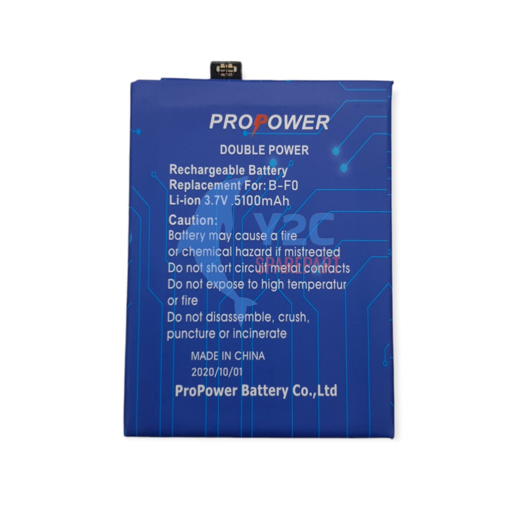 BATERAI VIVO V11 PRO / B-F0 DOUBLE POWER PROPOWER / BATRE BATERE BATRAI BATREI