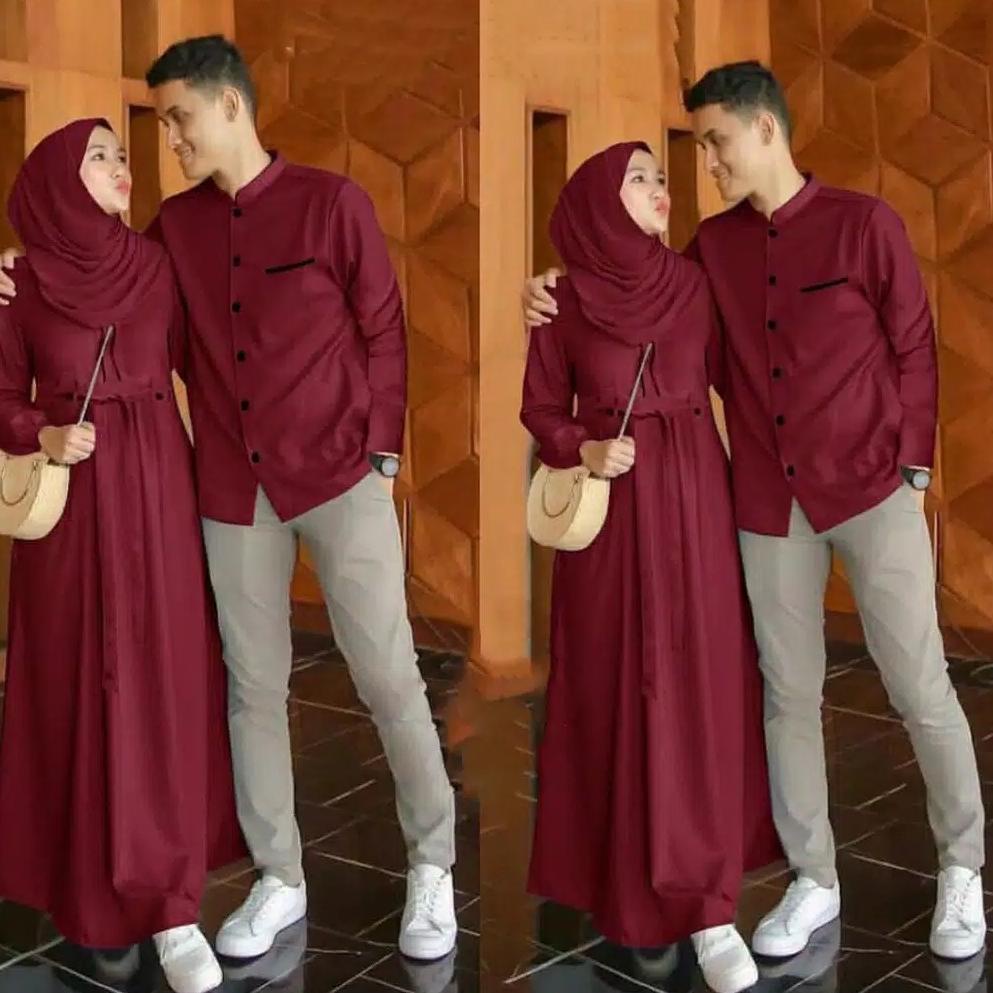 COUPLE MUSLIM EMON COUPLE PASANGAN –SUM.21Jl22ᴸ
