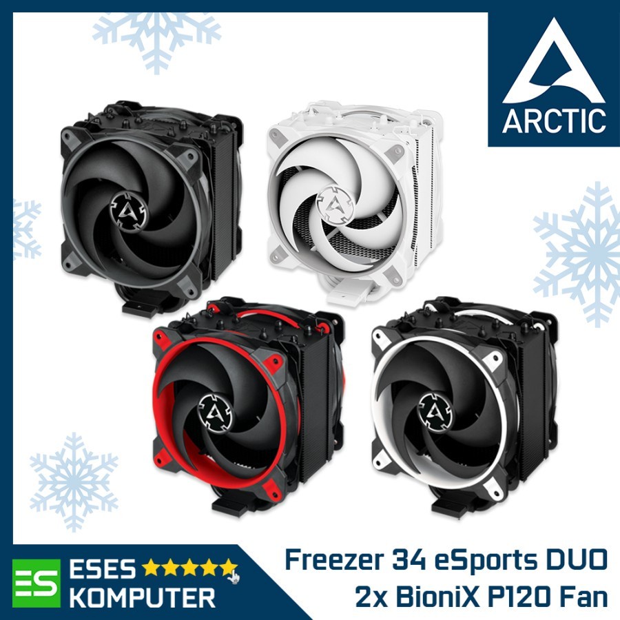 HSF Arctic Freezer 34 eSports DUO Dual Fan BioniX P-Series CPU Cooler