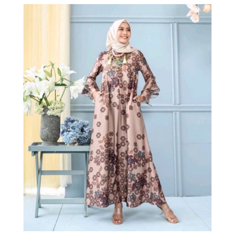 NIRMALA DRESS CASTEL BY WEARING KLAMBY SIZE L