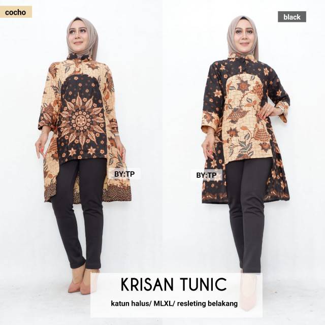 Batik Tunik Modern Kerja