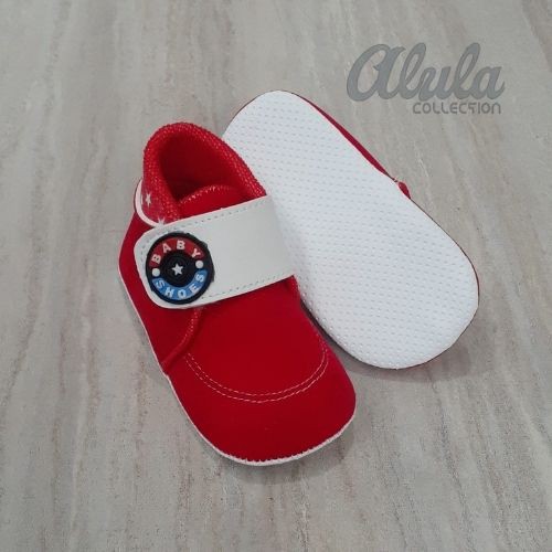 Sepatu Bayi Prewalker Bintang laki laki Dan Perempuan 0-11 Bln Terbaru belum bisa berjalan