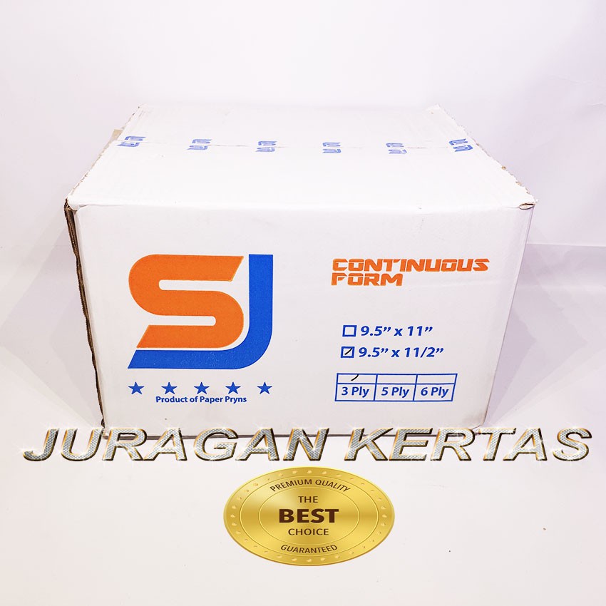 

CONTINUOUS FORM 9.5 X 11/2 3PLY SJ STANDAR PRS - BAGI 2