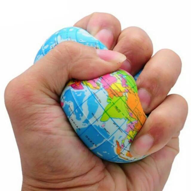 MOMBABY1 Squishy Relief stress toys bola dunia / squishy Globe