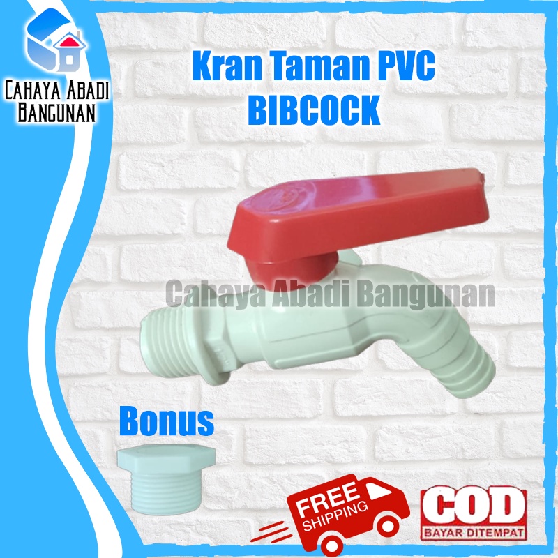 Kran Keran Air Taman PVC Bibcock