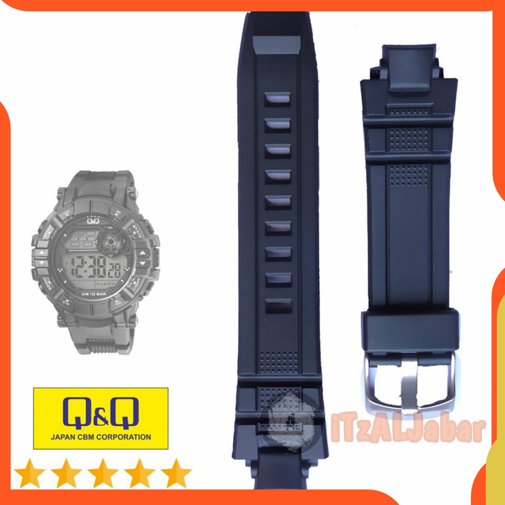 Tali jam Q&amp;Q M152 strap Tali jam tangan Q&amp;Q M152