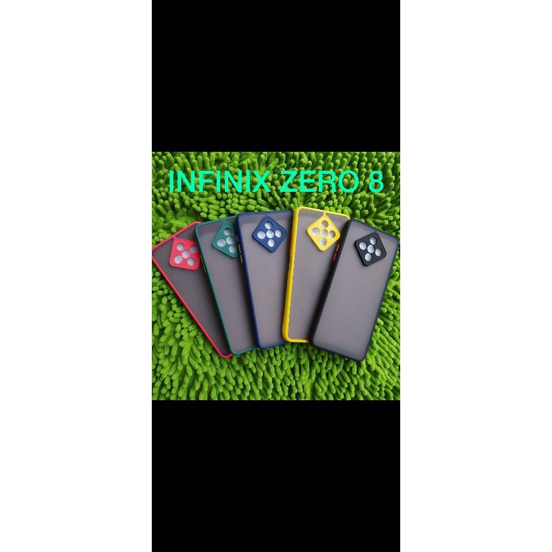 infinix zero 8 softcase shock proof armor TPU fuze case warna soft proof infinix zero 8