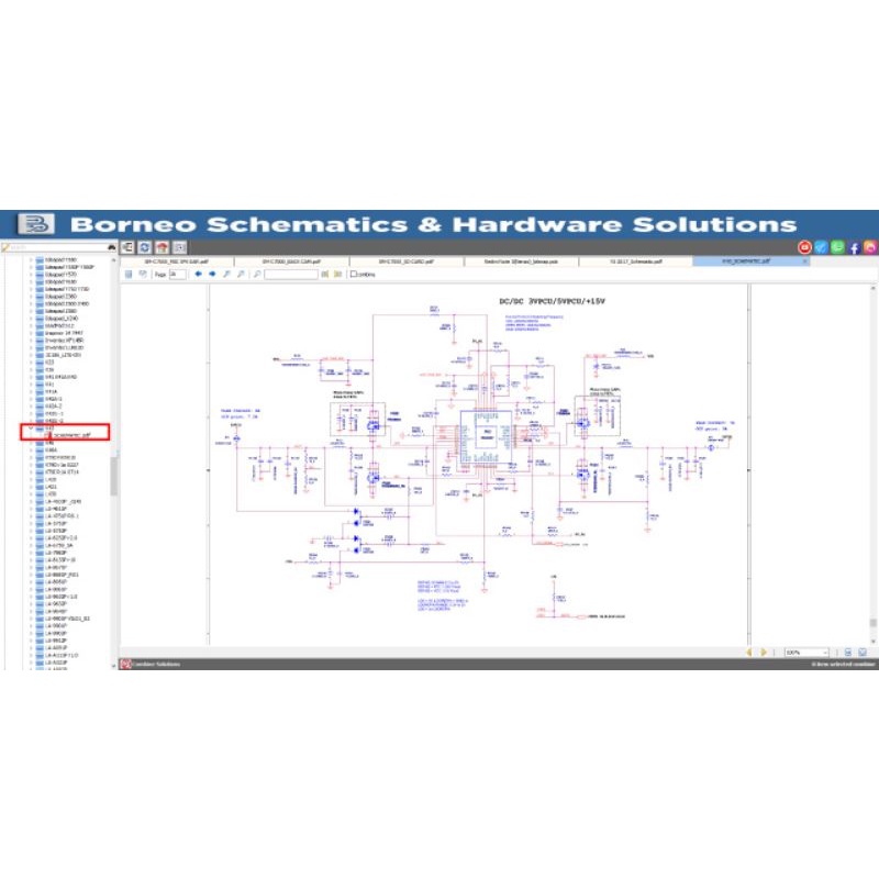 Schematic Borneo Single New Activation 12 Bulan