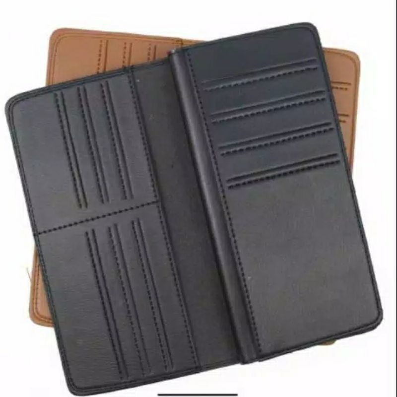 Dompet pria panjang kulit sintetis