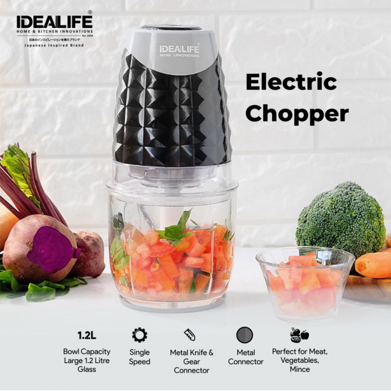 Chopper IDEALIFE IL 216J Penggiling Daging Bumbu IL216 Blender IL 216s Food Processor Idealife Blender Bumbu Pengupas Bawang