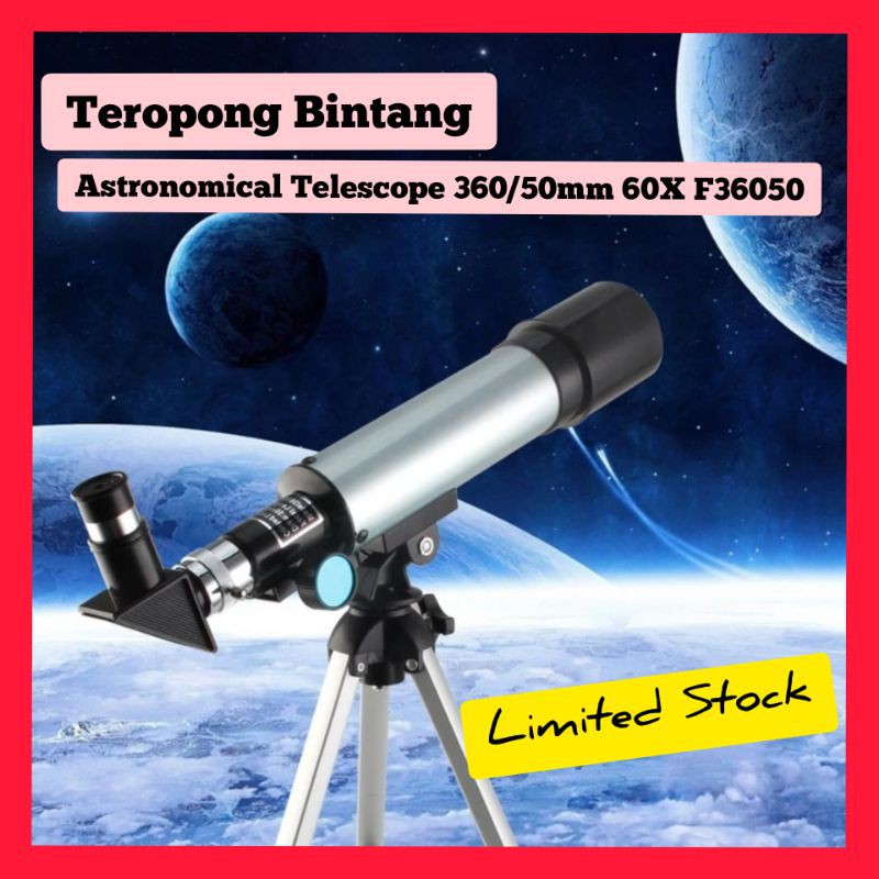 Teropong Tropong Bintang Bulan Teleskop Astronomi Telescope