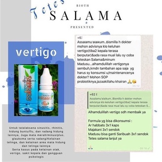 Bioth - Salama Obat Tetes Herbal 10 ml