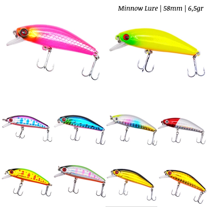 LURE MINNOW COLORFULL 58mm