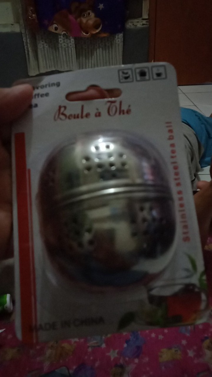 Homemaster Saringan Teh Stainless Model Bola - Sts