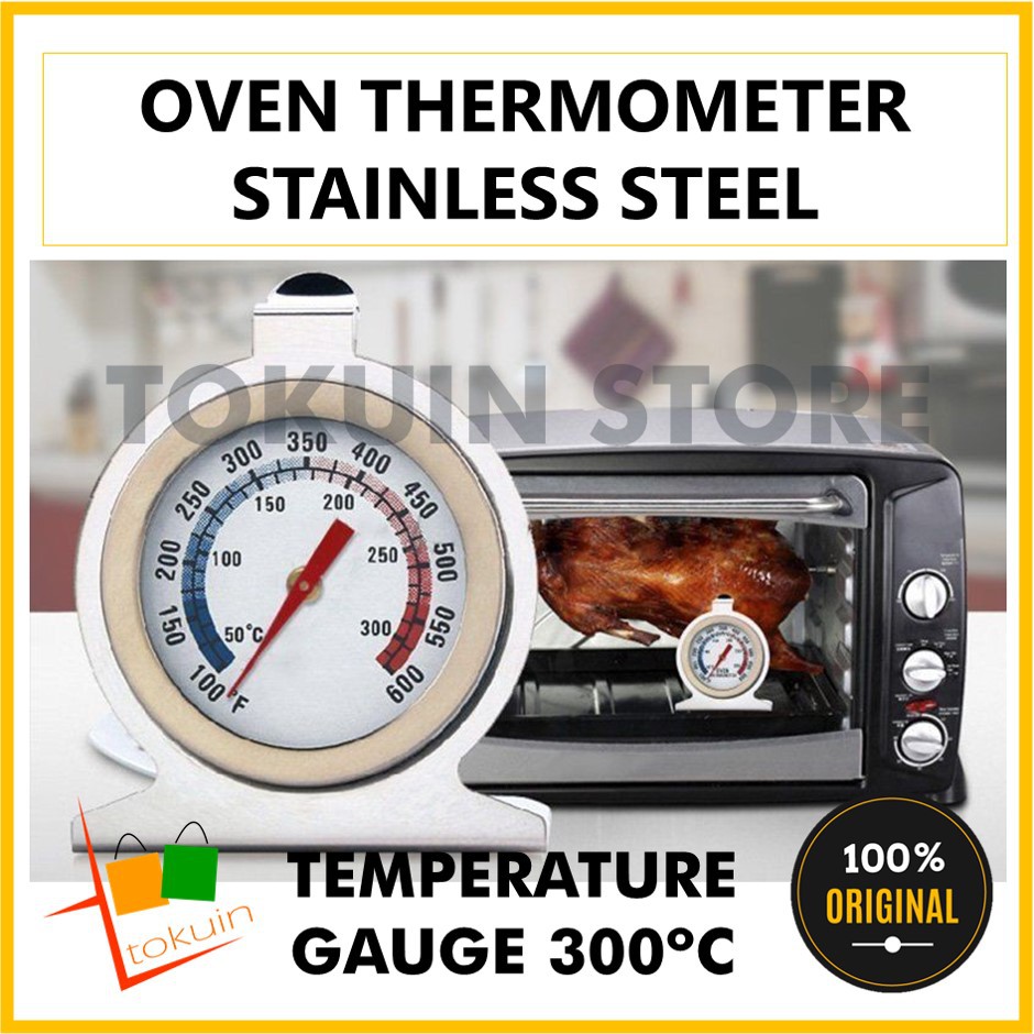 Termometer Oven Thermometer Oven Stainless Cooking Baking Dial Gauge Analog