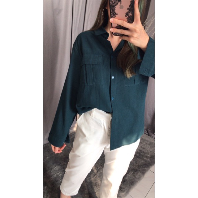 Update   Morgan Linen Shirt