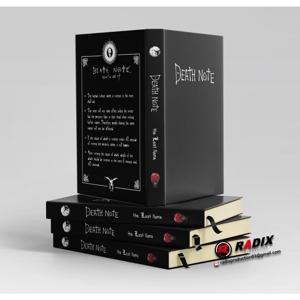 

Diskon Buku Catatan Note Book Hard Cover Death Note Custom Limited