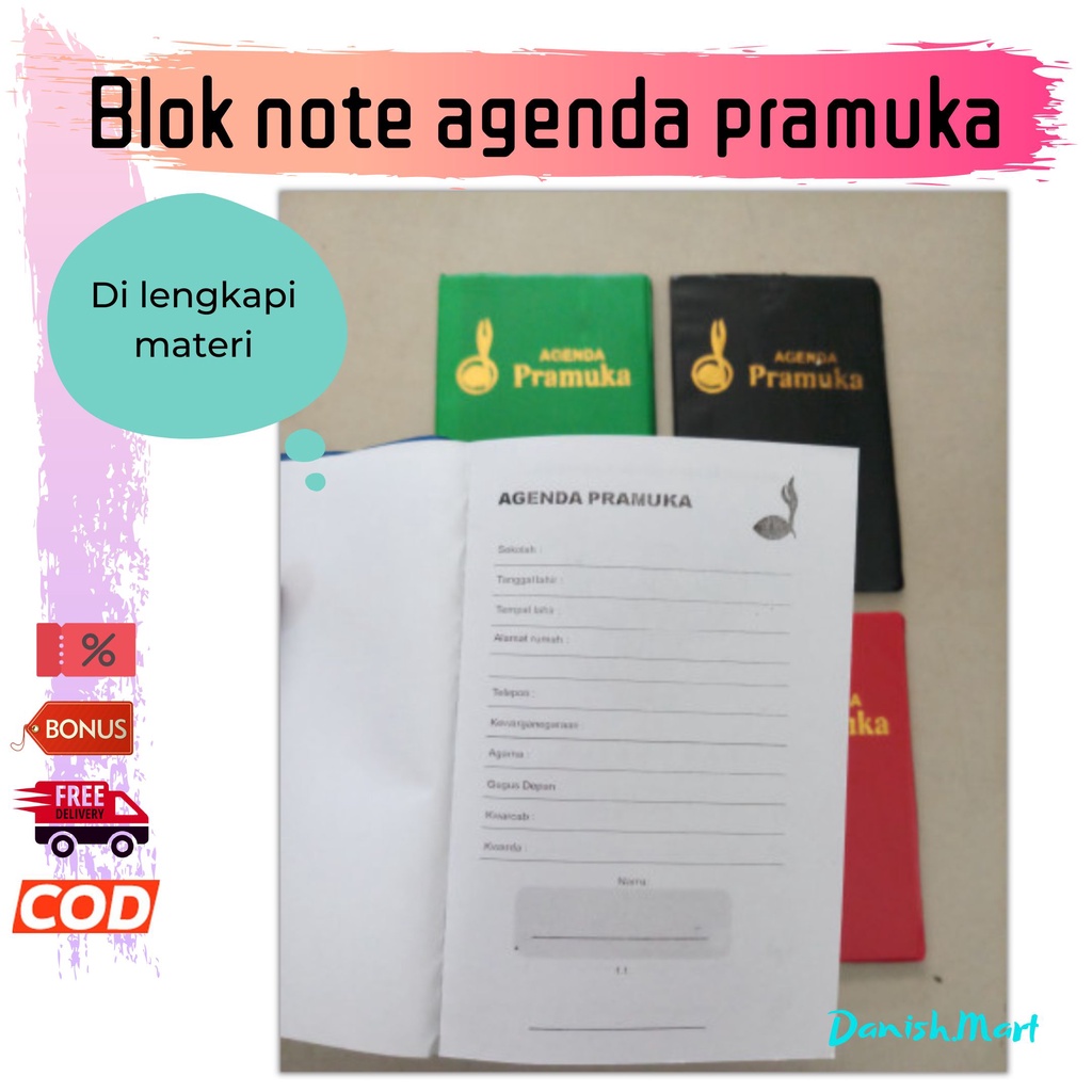 

Buku Tulis Pramuka Agenda Catatan Perlengkapan Blok Note Kegiatan Penggalang Penegak SMP SMA