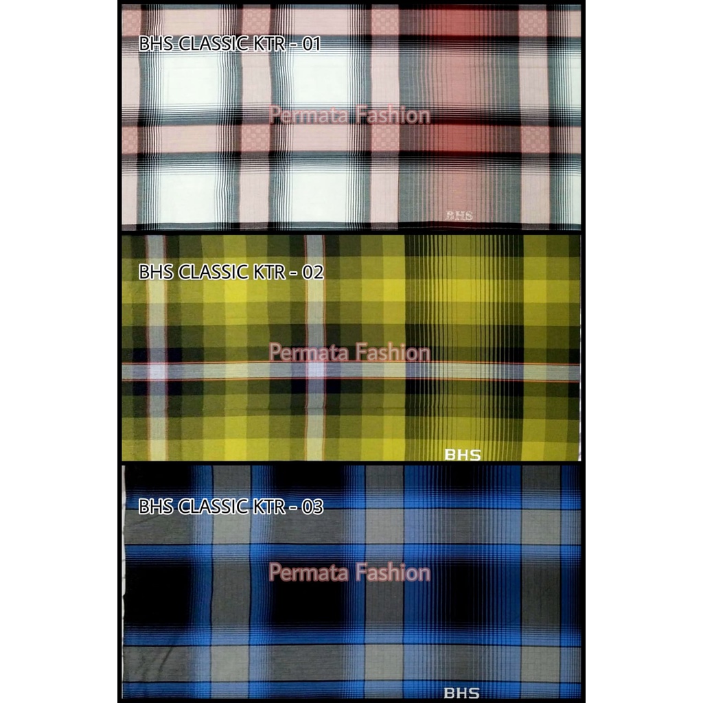Sarung BHS Classic KTR (Kombinasi Tikar)