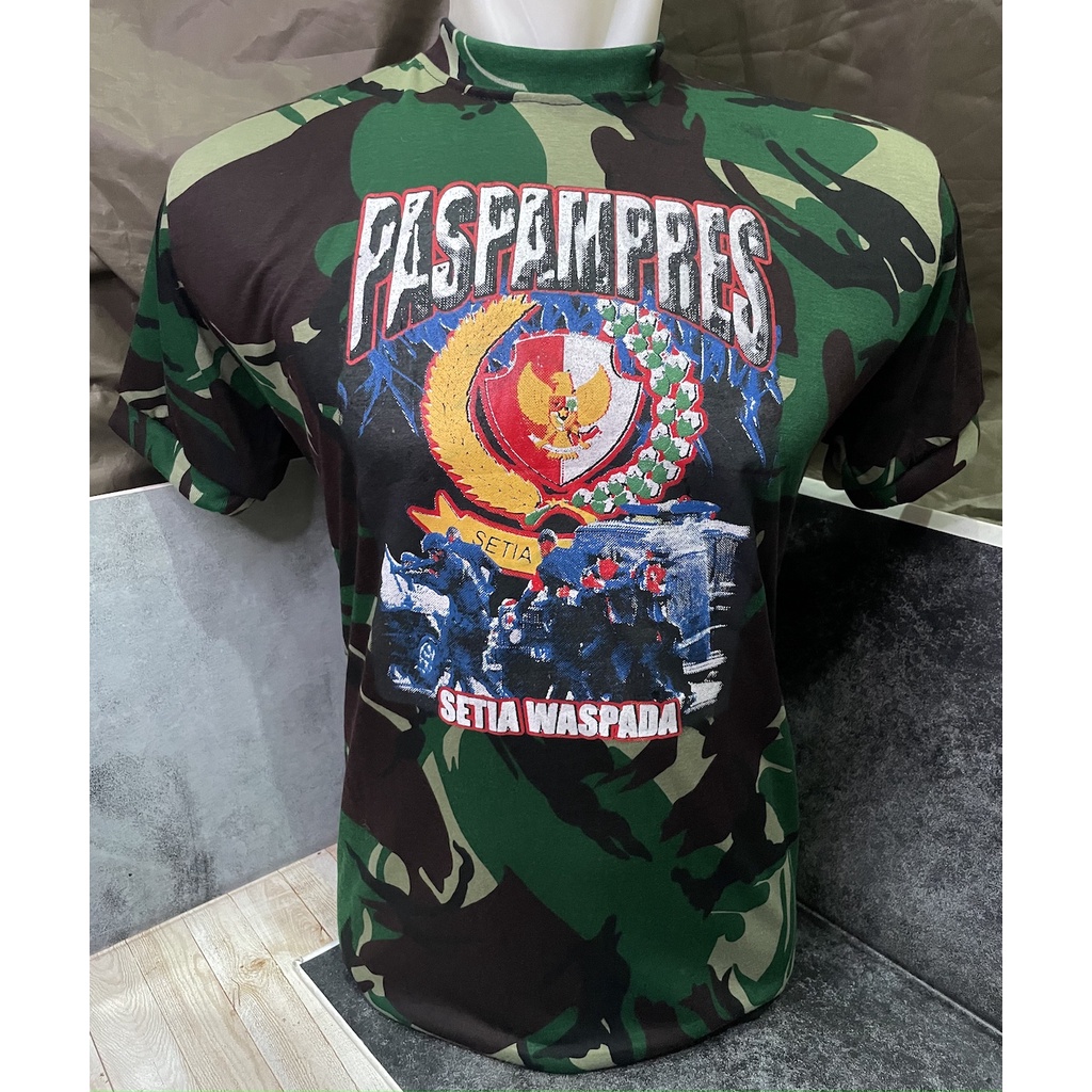 Kaos Loreng Malvinas Paspampres - Kaos Paspampres