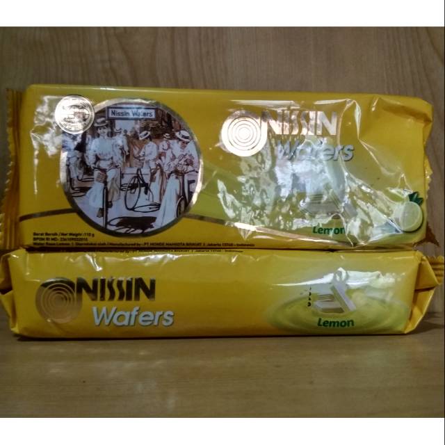 Nissin Wafer lemon 110 gr